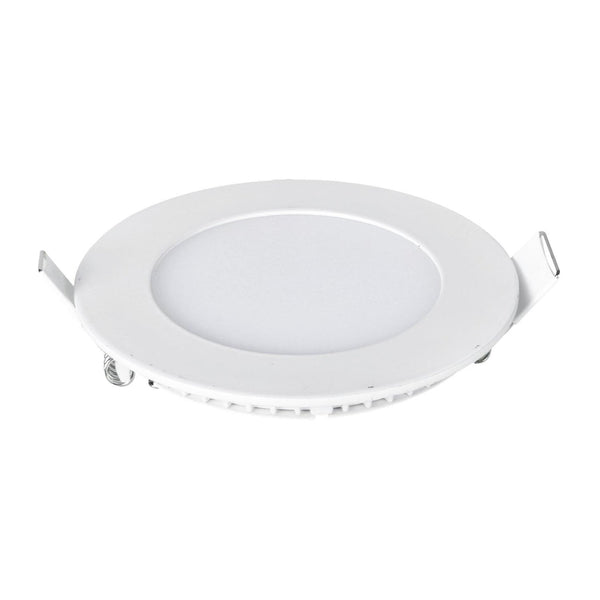 6W Recessed Round LED Mini Panel Downlight, 120mm Diameter 4000K