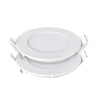 6W Recessed Round LED Mini Panel Downlight, 120mm Diameter 4000K (Pack of 2)