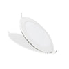 18W Recessed Round LED Downlight Mini Panel 220mm Diameter 4000K