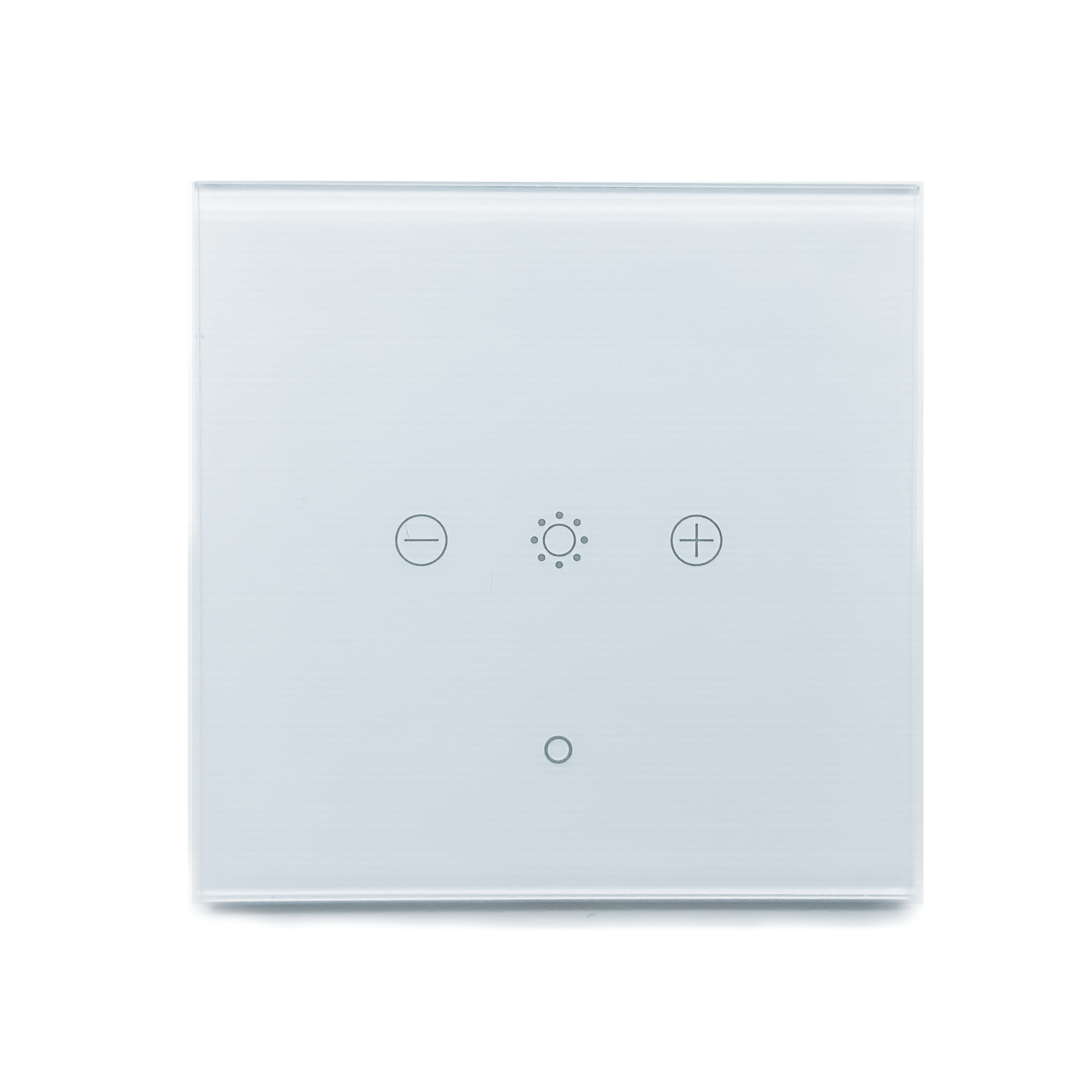 WiFi+RF Smart 1 Gang Dimmable Touch Switch, White (Compatible with Wireless Kinetic Switches)