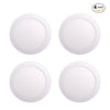 Pack of 4 12W Recessed Round LED Downlight Mini Panel 170mm Diameter, 4000K