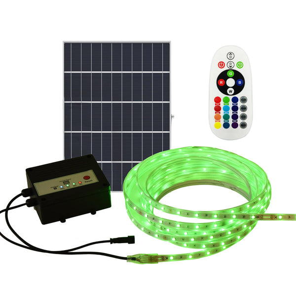 20 Meter Solar LED Strips Remote Included RGB