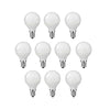 10 Pack - 4W E14 LED Light Bulb Small Edison Screw Golf Ball 3000K Non-Dimmable