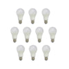 10 Pack - 10W A60 E27 LED Light Bulb 3000K Non-Dimmable