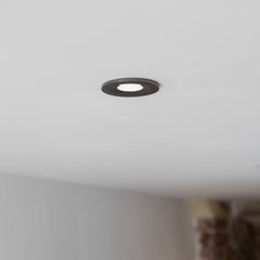 Black Nickel CCT Dim To Warm Fire Rated LED Dimmable 10W IP65 Downlight