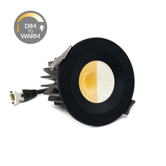 Squid Ink Blue CCT Dim To Warm Fire Rated LED Dimmable 10W IP65 Downlight