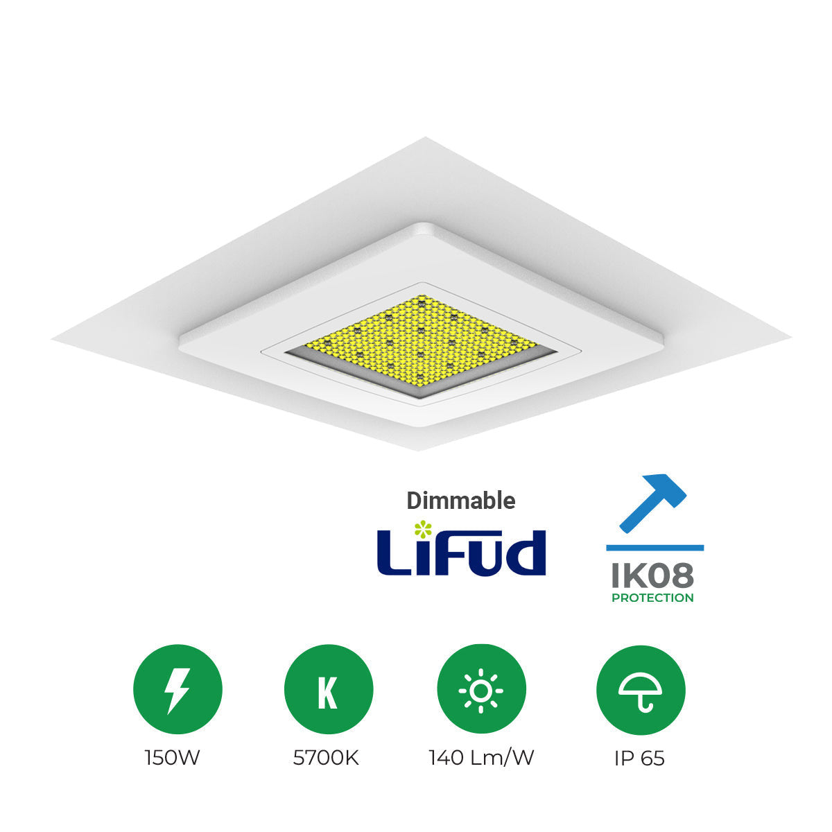 150W LED Premium Canopy Lights