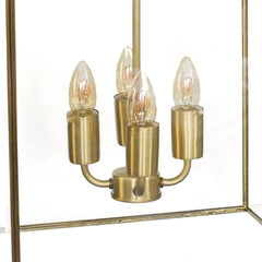 Langdon Lantern Pendant Large Brass